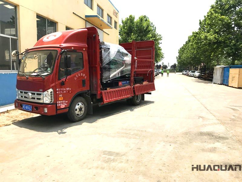 一臺HQ200GF標配型柴油發電機組在6.18號，發往河南省周口市