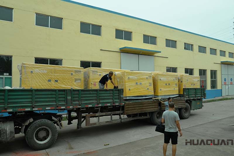 河南省許昌市的馬先生訂購兩臺HQ120GF移動拖車發(fā)電機(jī)組在6.25號發(fā)貨