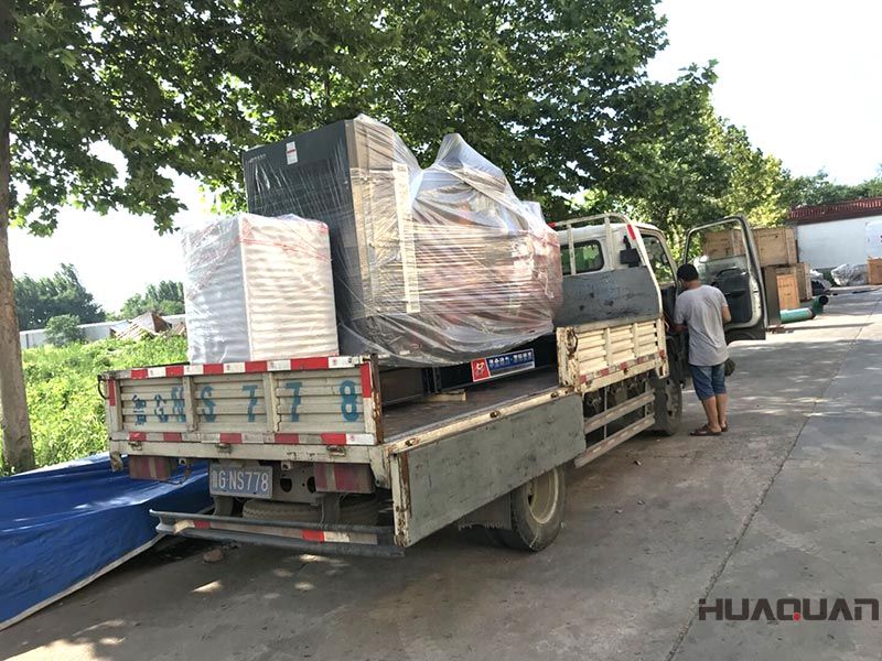 郭先生訂購這臺HQ300GF標配型發電機組在6.2號發往河北省