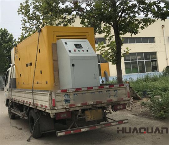 華全玉柴350kw靜音型發電機組發貨