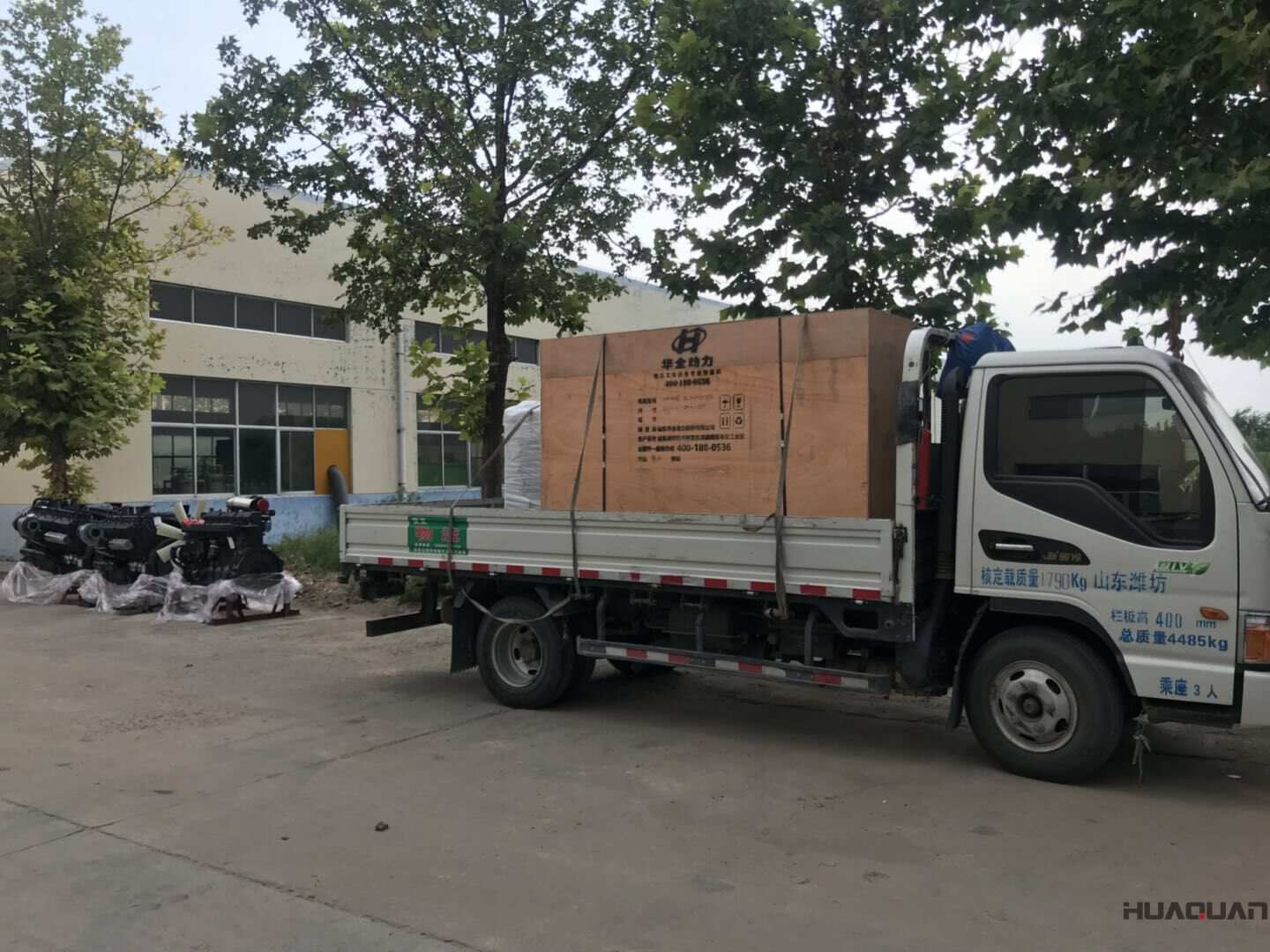 一臺20kw立柜自啟動柴油發(fā)電機(jī)組于9月7日發(fā)往湖北