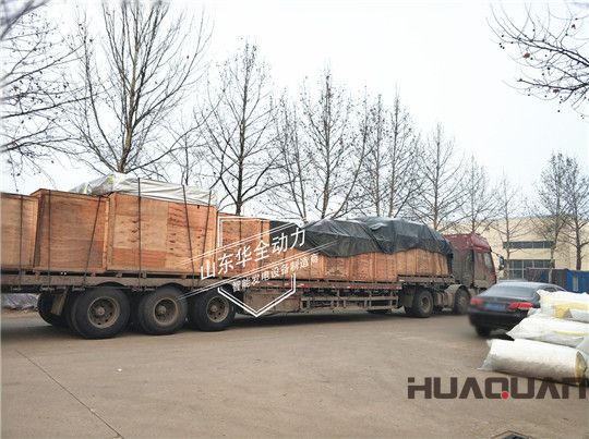 為客戶定制的玉柴發動機已經到貨，華全玉柴發電機組緊張生產中