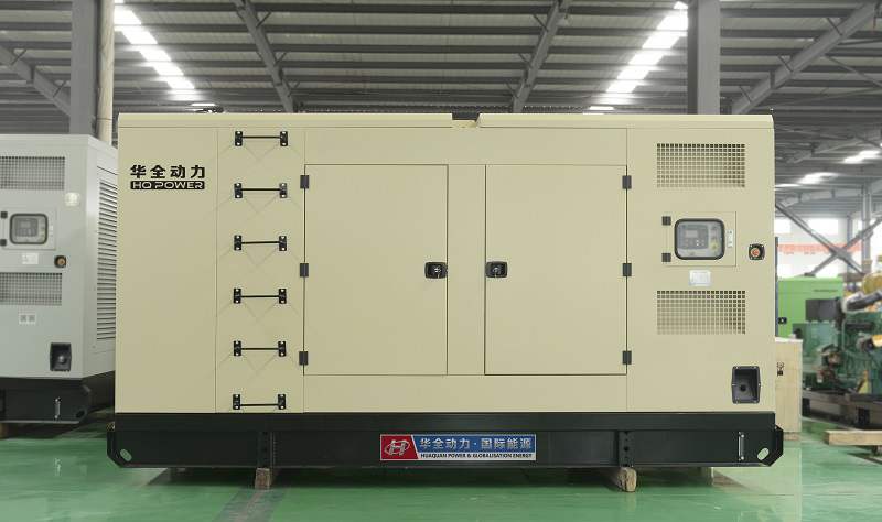 伴著4月9日的暖陽，華全動力一臺400kw靜音箱發(fā)電機(jī)組發(fā)往河南省