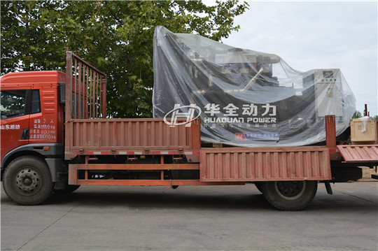 十一長假前夕，華全750kw上柴發電機組順利發貨！