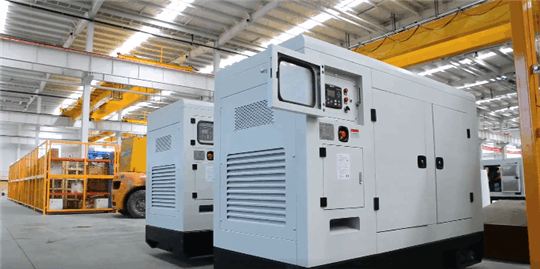 華全發(fā)電機組生產(chǎn)車間