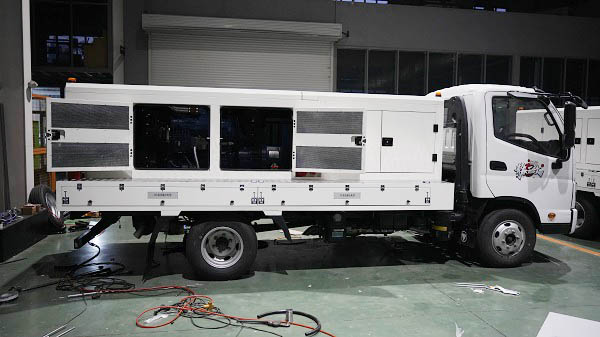 公司順利完成兩臺(tái)應(yīng)急電源車的發(fā)貨任務(wù)